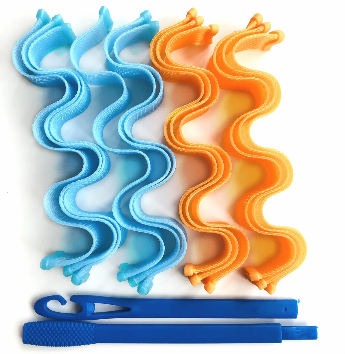 12 шт. волшебные бигуди для волос DIY волна Curl ролики Портативный прическа палочки 30