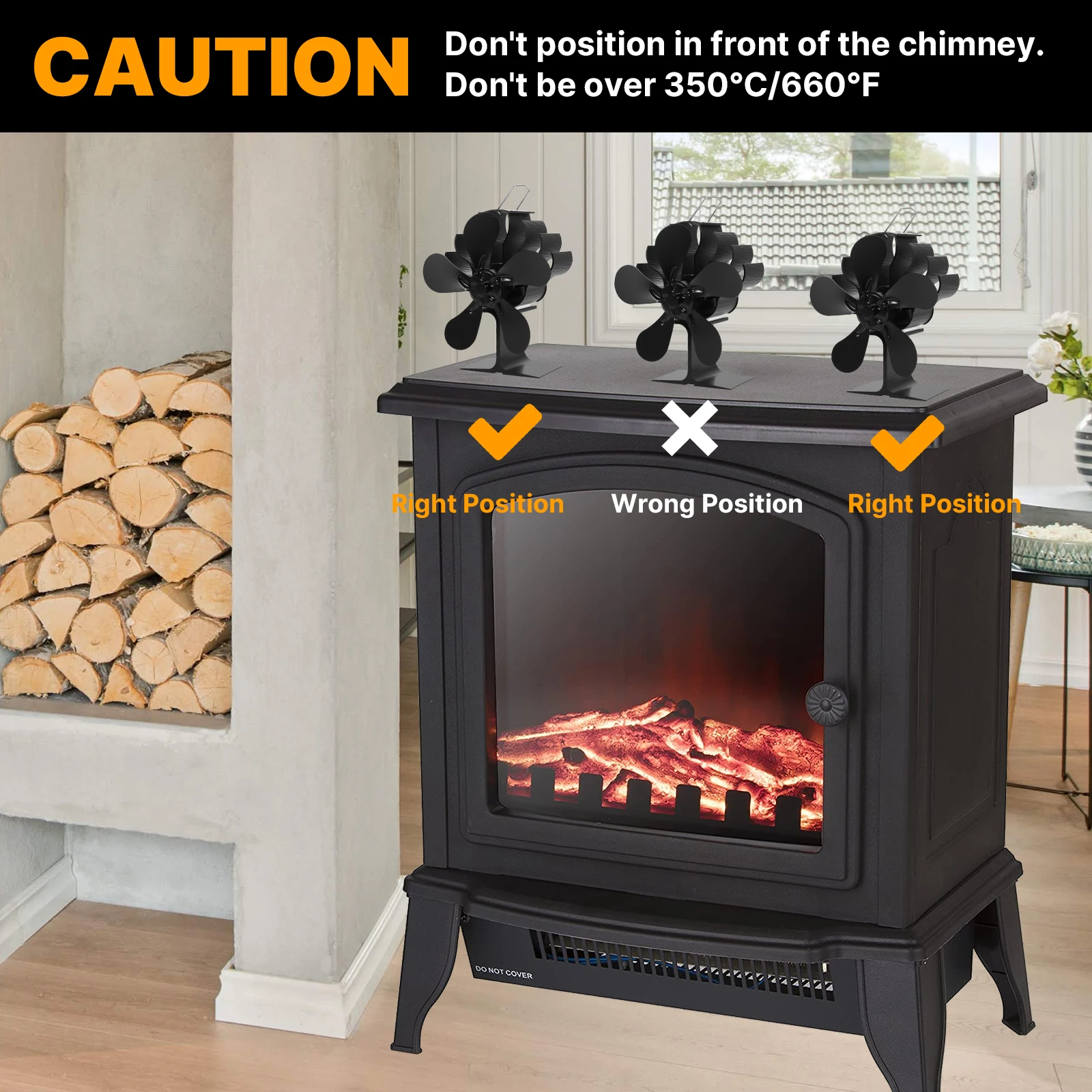 Продажа в магазине семейный вентилятор для плиты с 4/5 лопастями электрический