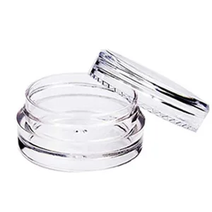 Косметическая баночка 5g пустая пластиковая Косметическая баночка прозрачные флаконы крем для теней для век контейнер для бальзама для губ