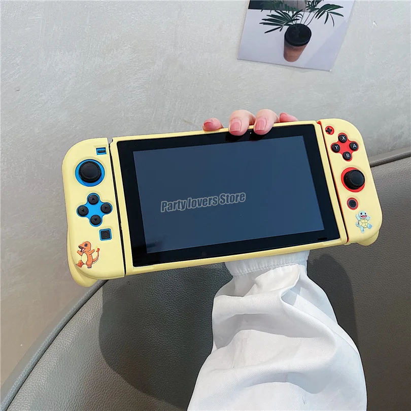 Милый чехол с покемоном Nintendoswitch Nitendo Nintendo Switch аксессуары мягкий цветной из ТПУ
