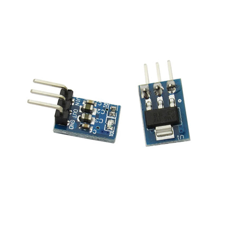 

5pcs/lot 5V To 3.3V DC-DC Step-Down Power Supply Module AMS1117 800MA DC DC Buck Converter Step Down Voltage Power Board