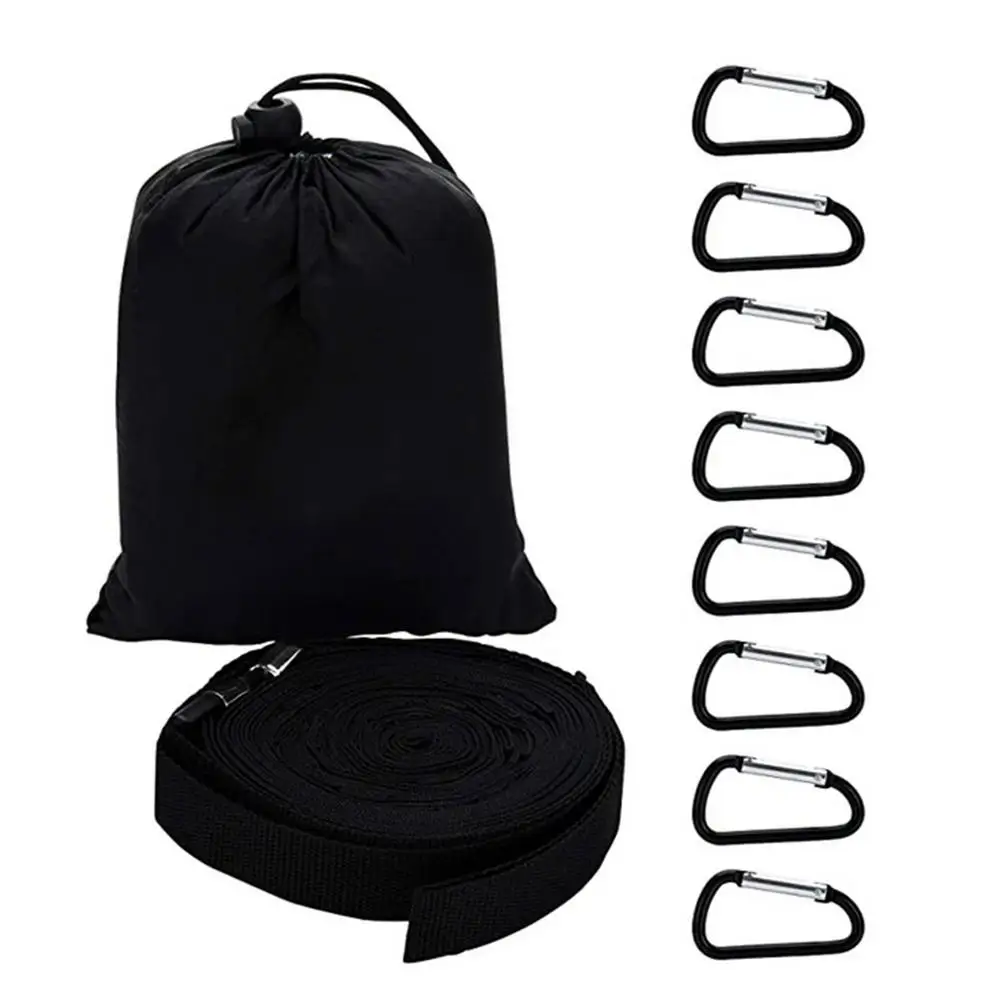 

Ремешок для кемпинга на открытом воздухе, портативный шнурок для хранения веревки для кемпинга, гамак, палатка, бельевая веревка с 19 разделе...