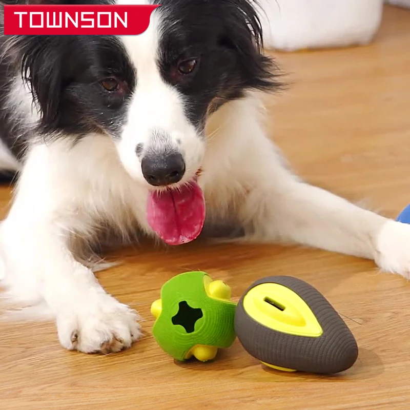 

Interactive Dog Toys Dog Chew Toys Tooth Cleaning Elasticity Rubber Ball Toys Dogs Tooth Cleaning Snack Ball Dog supplies