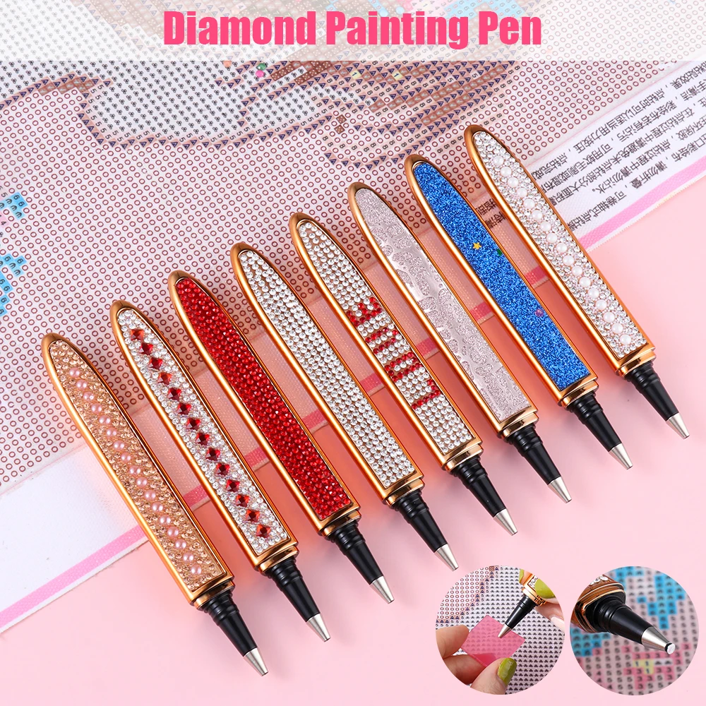 Новинка 2021 ручка для алмазной живописи блестящие стразы сверлильные ручки