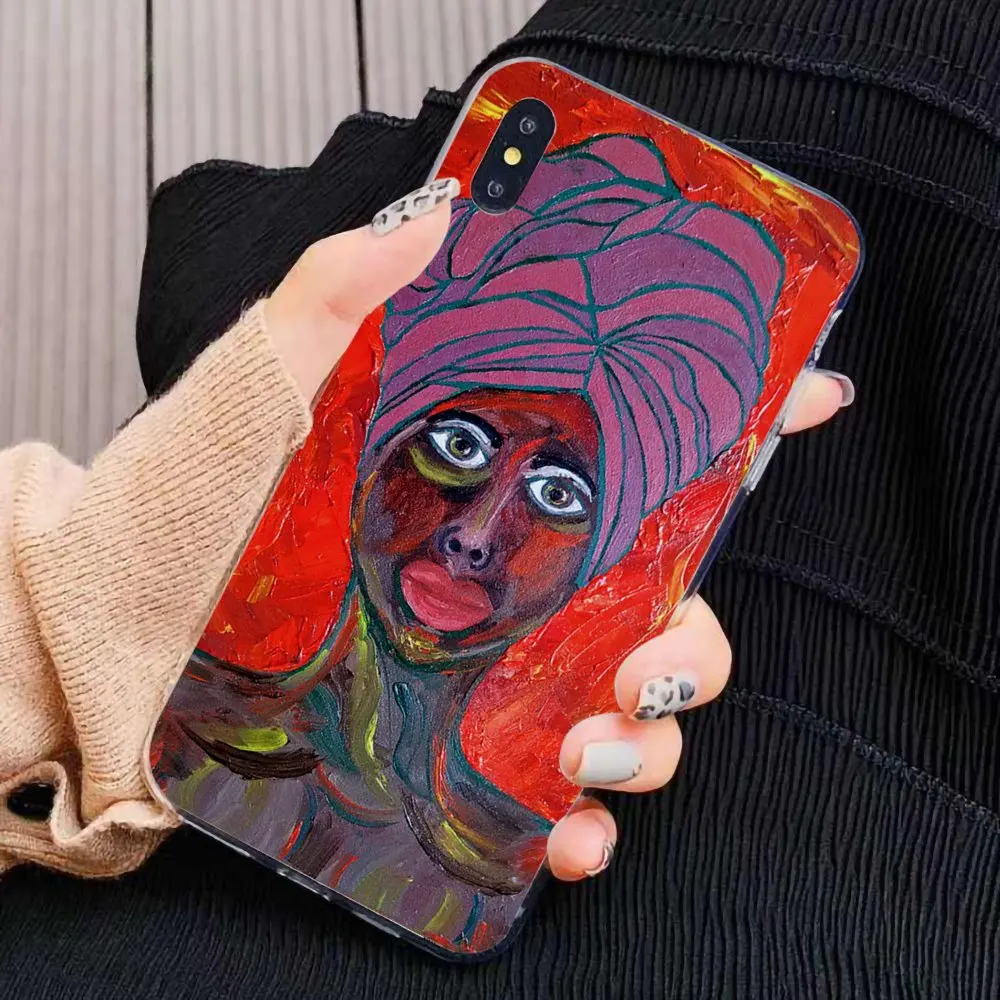 Силиконовый чехол для Samsung Galaxy Note 2 3 4 5 8 9 S2 S3 S4 S5 мини S6 S7 край S8 S9 плюс Африканский