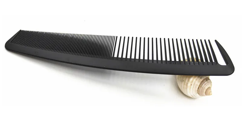 1Pc Tony Cover Big Flat Comb Hair Cutting Barber Professional Styling Black Antistatic Carbon Fiber | Красота и здоровье