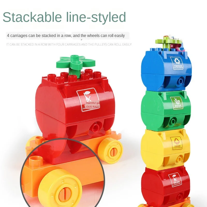 68 шт. детский пластиковый конструктор машинки | Игрушки и хобби