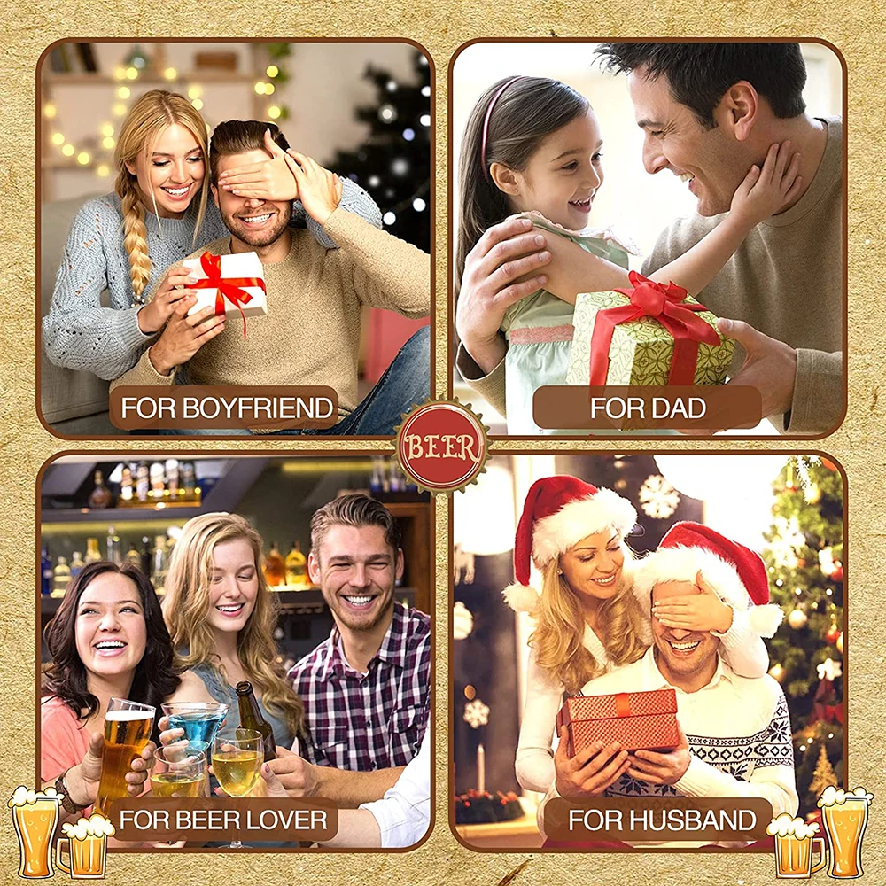 Подарок для папы открывалка пивных бутылок бронзовый винтажный классный