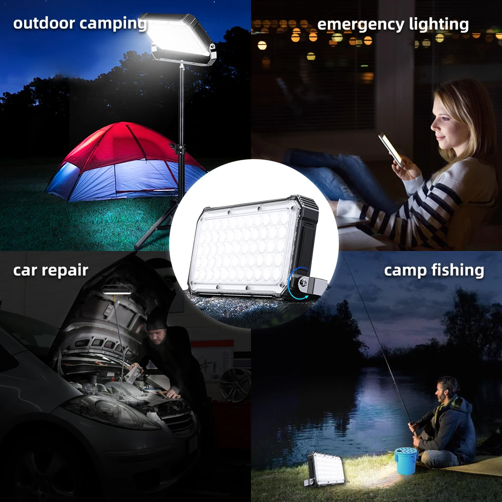 20000mAh Outdoor Camping lantern Supplies camping light Rechargeable lamp Lantern High power led Flashlight IP66 Waterproof | Освещение