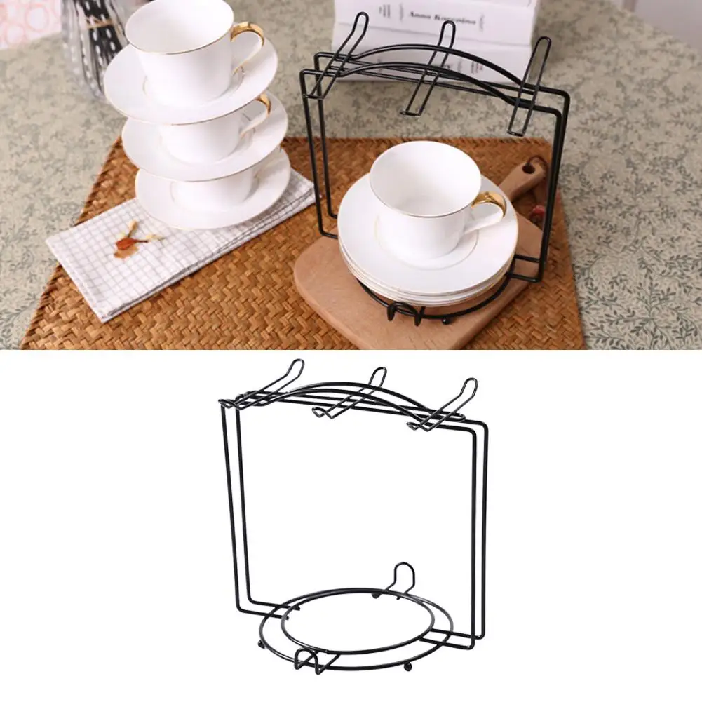 Инновационный держатель для кружек с несколькими крючками стеклянная стойка