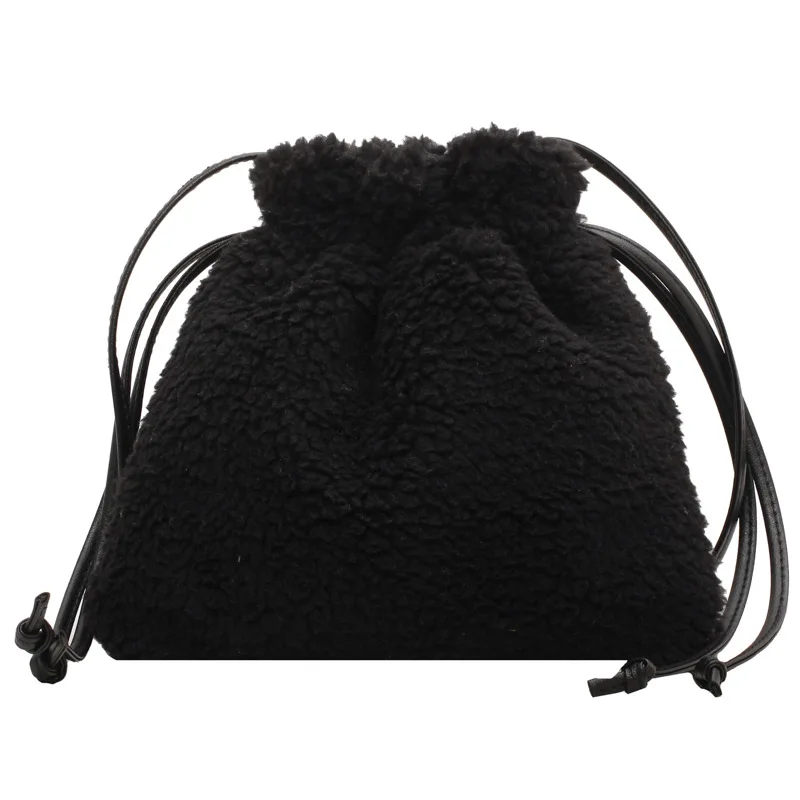 Новая зимняя красная пачка пушистая сетка от японской милые овечьи шерстяные