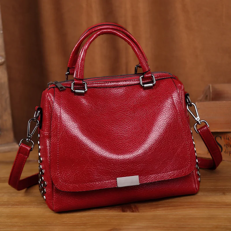 

Spring And Summer New Boston Hand Bill Of Lading Shoulder Bag Versatile European And American Fashion Bag Across The Shoulder