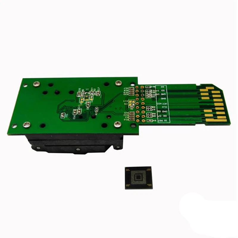 EMMC153 eMMC169 чип ридер раскладушка структура BGA153 BGA169 гнездо с SMD типа Дата