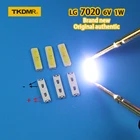 TKDMR 50 шт.лот для ремонта lg от 32 до 55 дюймов ЖК-телевизор Светодиодная подсветка осветительная лампа SMD LED s 7020 6 в холодный белый светоизлучающий диод