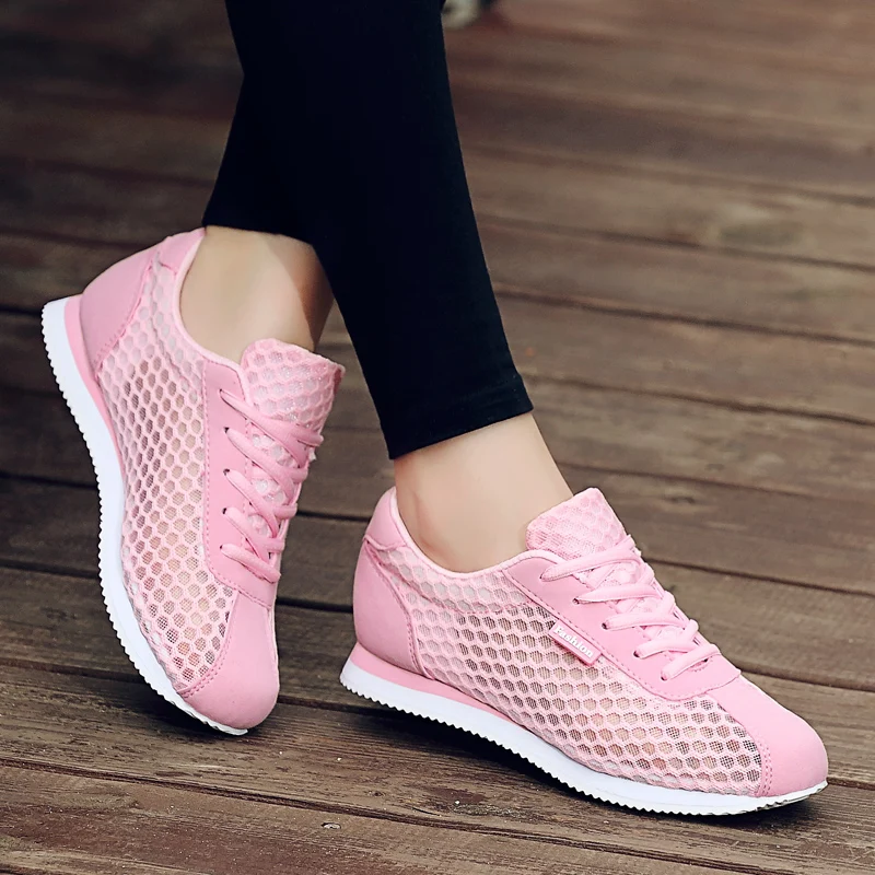 Cool Tenis Mujer 2021 Tennis Shoes for Woman New Breathable Brand Sneakers Platform Chaussure Femme Deportivas Jogging Trainers