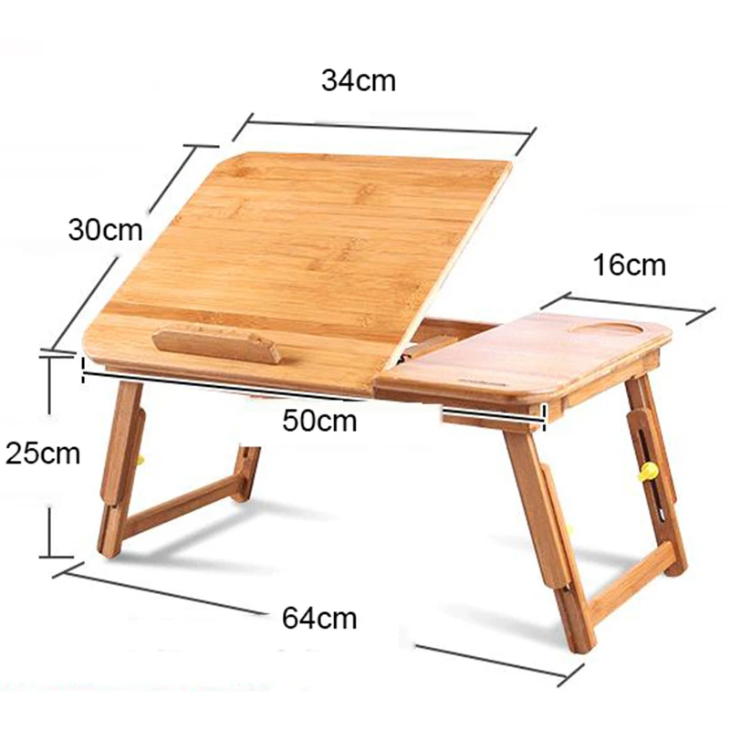 Регулируемая компьютерная подставка стол для ноутбука кровати диван кровать