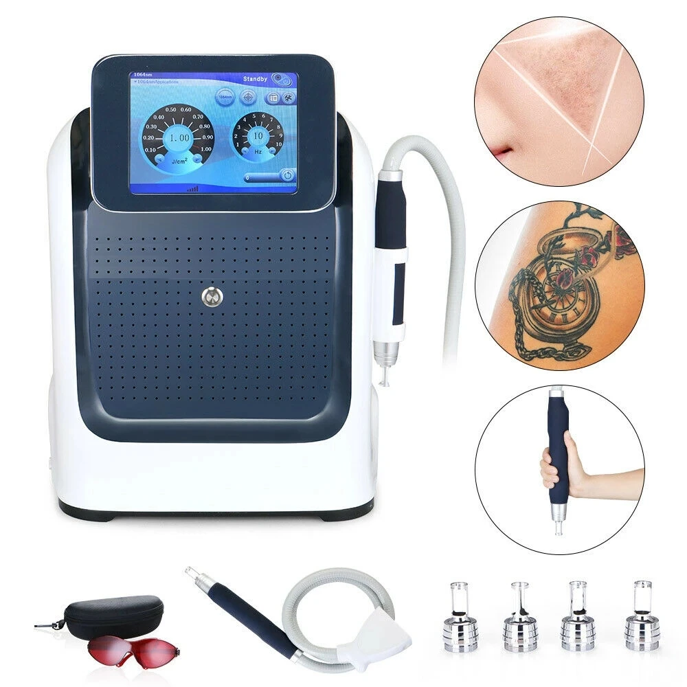 

2022 newest professional Q Switch nd yag laser tattoo removal machine picosecond laser for tattoo removal nd:yag laser for salon
