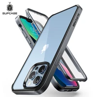 supcase for iphone 13 pro case 6 1 inch 2021 release ub edge pro slim frame clear back case with built in screen protector