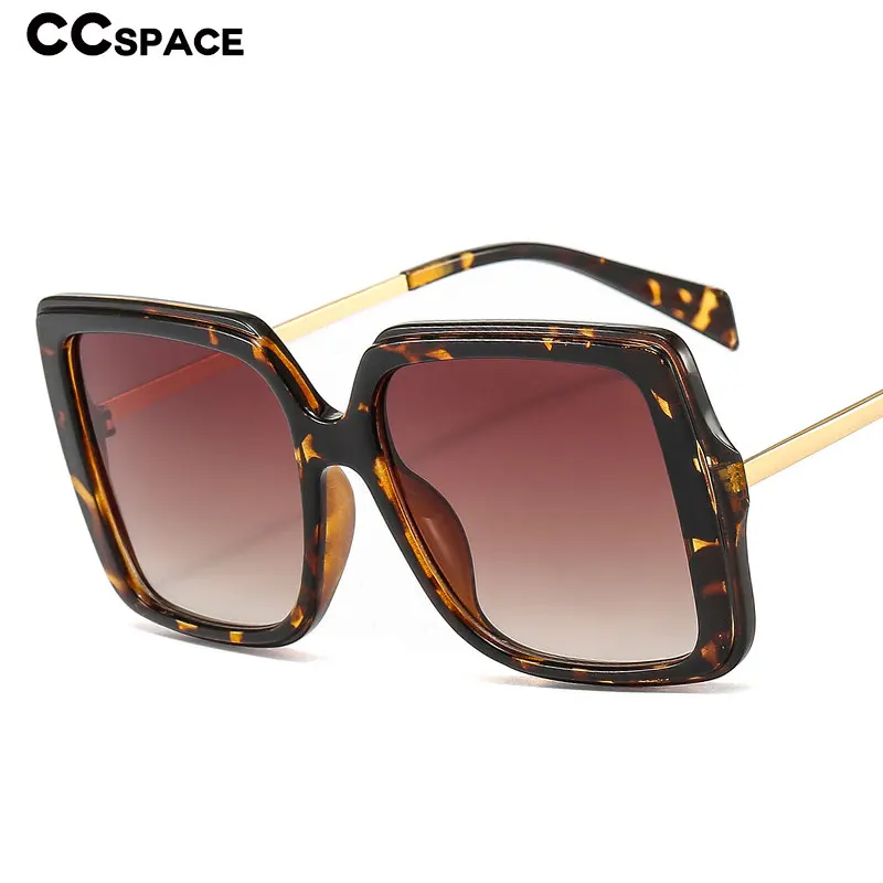 46590 негабаритные квадратные очки солнцезащитные для мужчин и женщин Модные