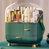 transparent cosmetic storage box makeup drawer organizer jewelry lipstick box make up container desktop beauty storage case