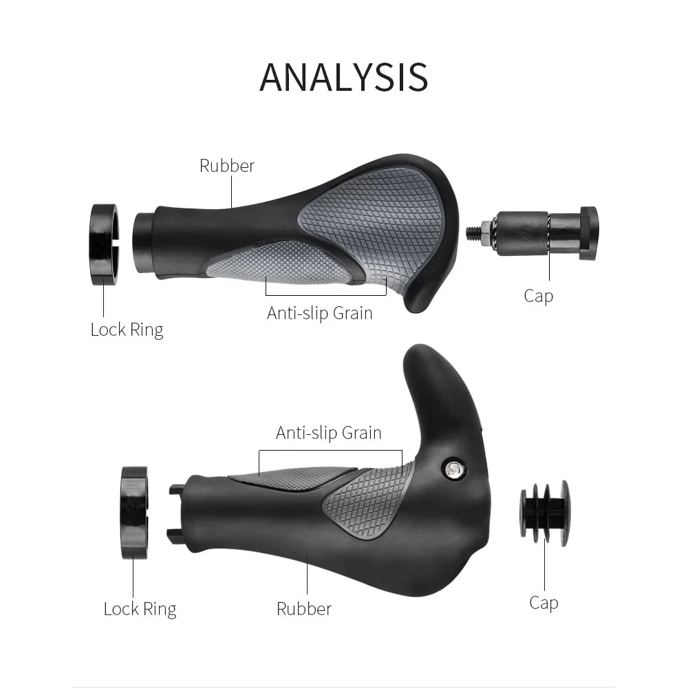Чехол для руля горного велосипеда эргономичный амортизирующий | Спорт и