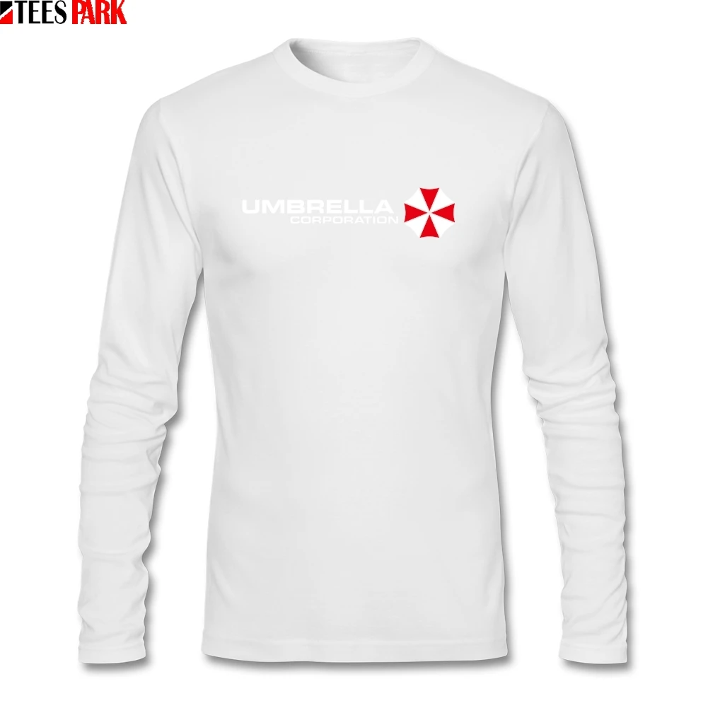 Повседневные футболки Fasioan оверсайз с принтом зонтиков Мужская Осенняя футболка