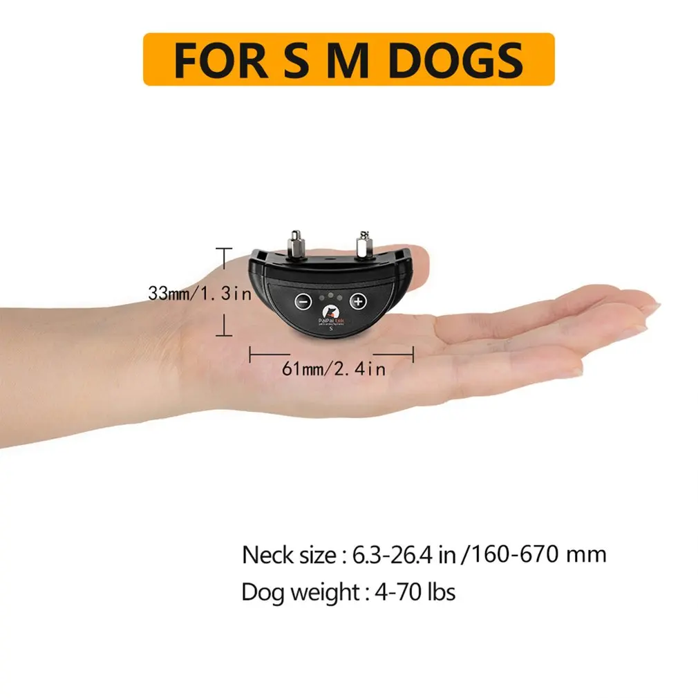 

PaiPaitek PD 258S Upgraded Dog Anti Bark Collar With Automatic Effective Rechargeable Dog Anti Bark Training Modes