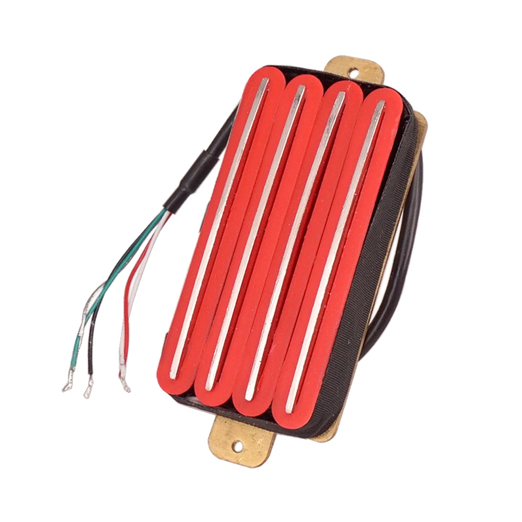 

Double Twin Hot Rail Blade Pickup Red for Electric Guitar Parts