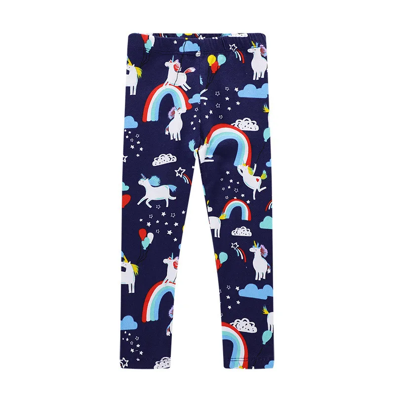 Детские леггинсы для девочек с принтом животных|Брюки| |