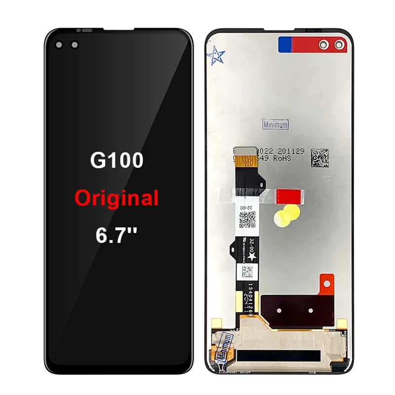 

Сменный ЖК-дисплей для Motorola MOTO G100 Edge S XT2125, сенсорный экран в сборе, оригинал