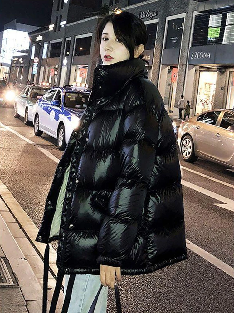2020 новое зимнее модное женское пальто на утином пуху повседневные свободные