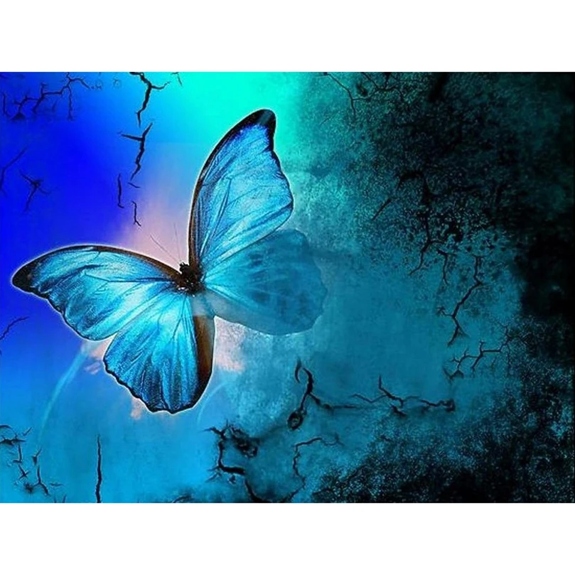 

Носветильник лес бабочка вышивка своими руками алмазная живопись вышивка крестиком квадратная Алмазная вышивка домашний декор 5D мозаика