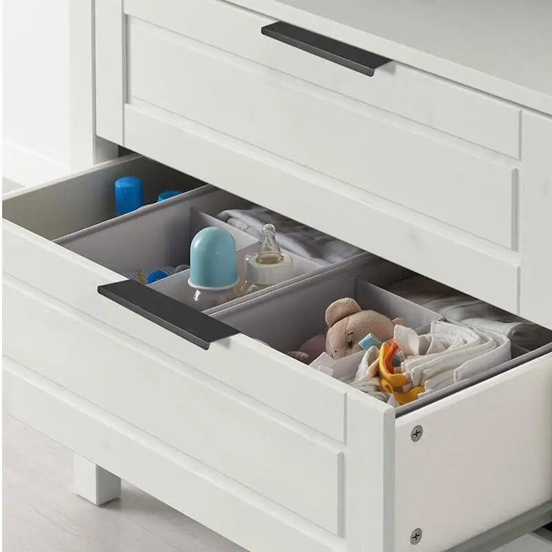 Современные черные ручки со скрытыми краями ручка для двери шкафа из