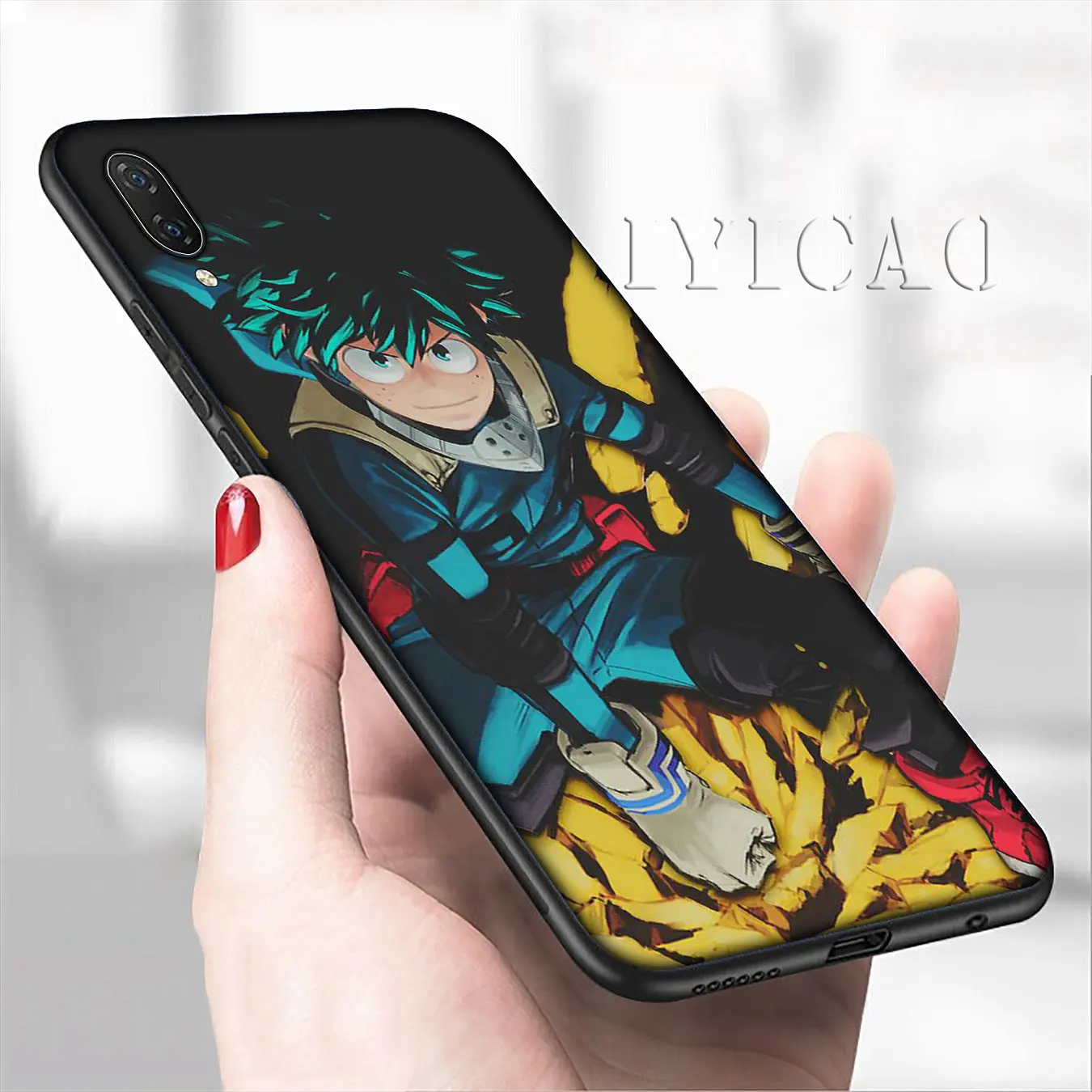 IYICAO с рисунком из мультфильма Мой герой Академии мягкий чехол для телефона Xiaomi mi 9