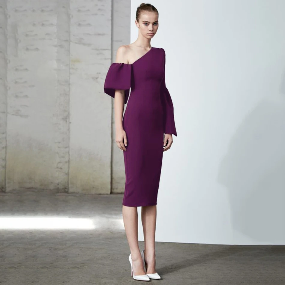 Adyce 2021 Новое летнее облегающее Бандажное платье на одно плечо женское