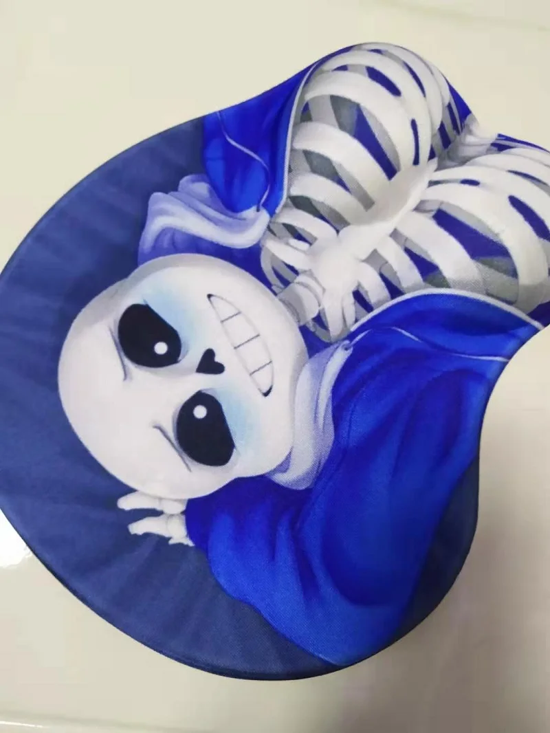 Коврик для мыши с 3D принтом Undertale Sans силиконовый коврик игровой ноутбука