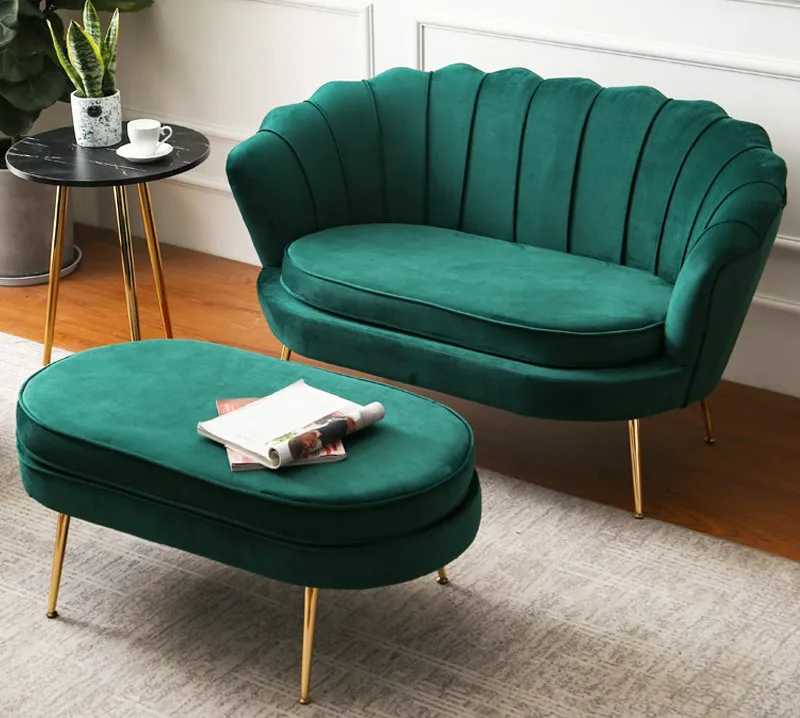 Скандинавский одноместный диван современный простой тигровый стул маленький