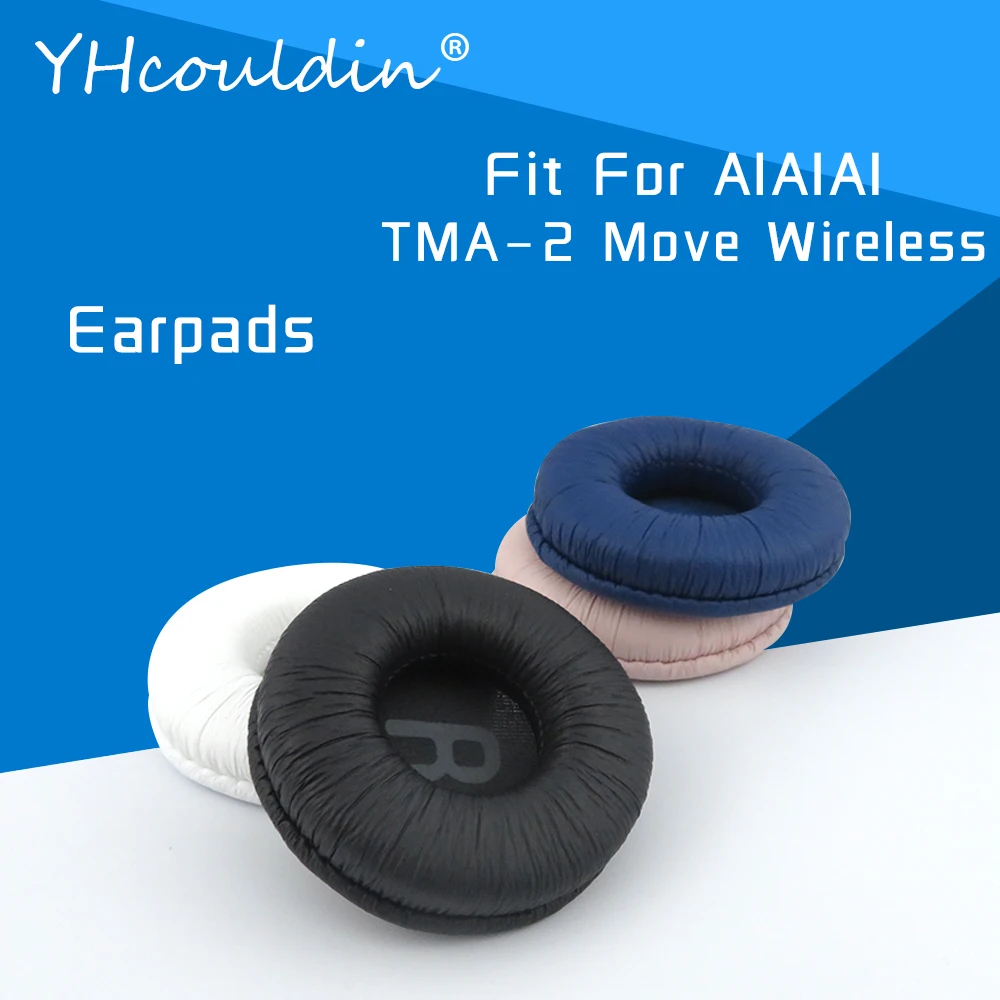 

Earpads For AIAIAI TMA2 TMA-2 Move Wireless Headphone Accessaries Replacement Ear Cushions Wrinkled Leather Material
