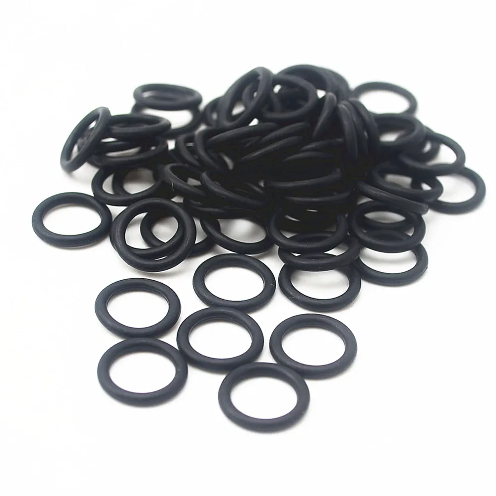 

100Pcs Black "O" Type Sealing Rubber Ring Gaskets 11/12/13/14/15/16/17/18/19/20 *2 MM