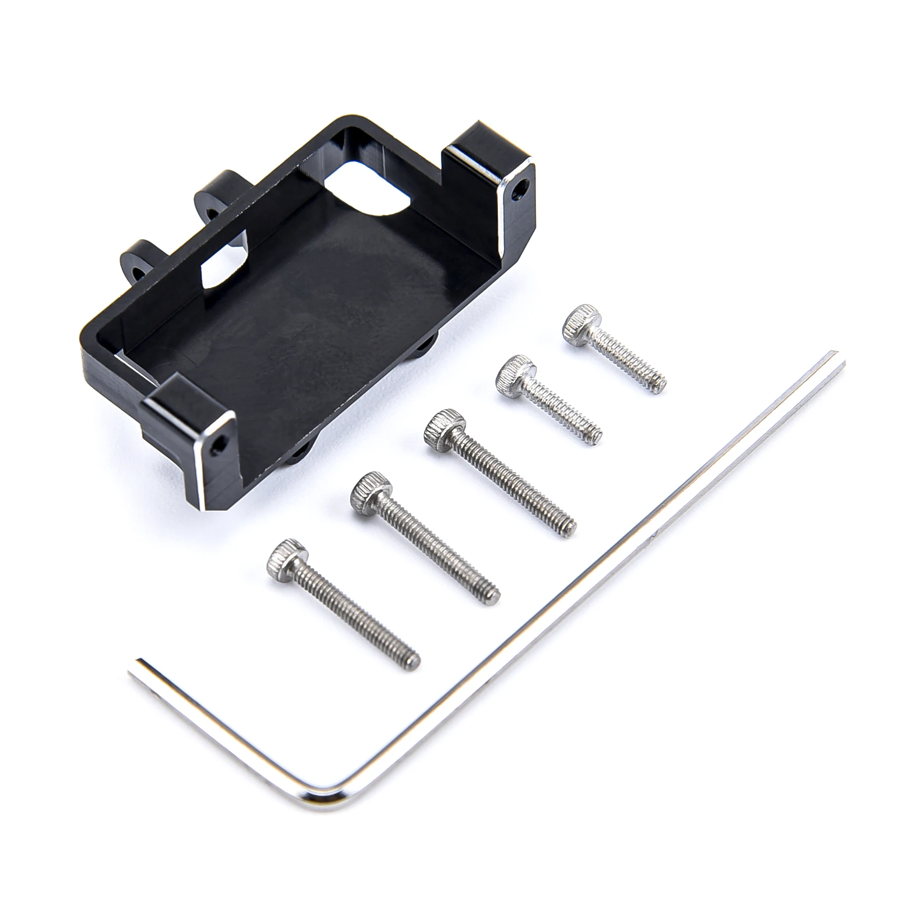 Алюминиевый 1:24 горячий гоночный Серводвигатель Кронштейн сиденья для осевого SCX10 1/24 осевого SCX24 90081 обновления частей