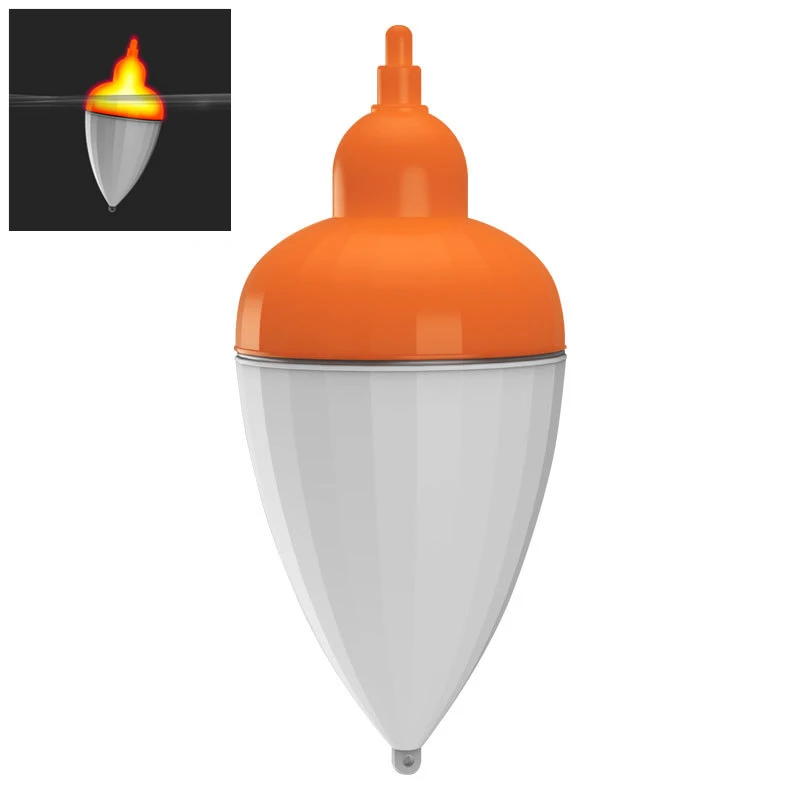 

Поплавок для рыбалки, 50 г, умный датчик, Электрический легкий поплавок для рыбалки, стробоскоп, светящийся, для морской рыбалки на карпа