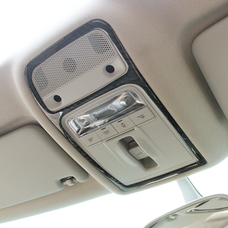 

Carbon Fiber Reading Lamp Frame Decorative Cover Trim For Audi A3 8V 2013-2018 Car Styling Interior