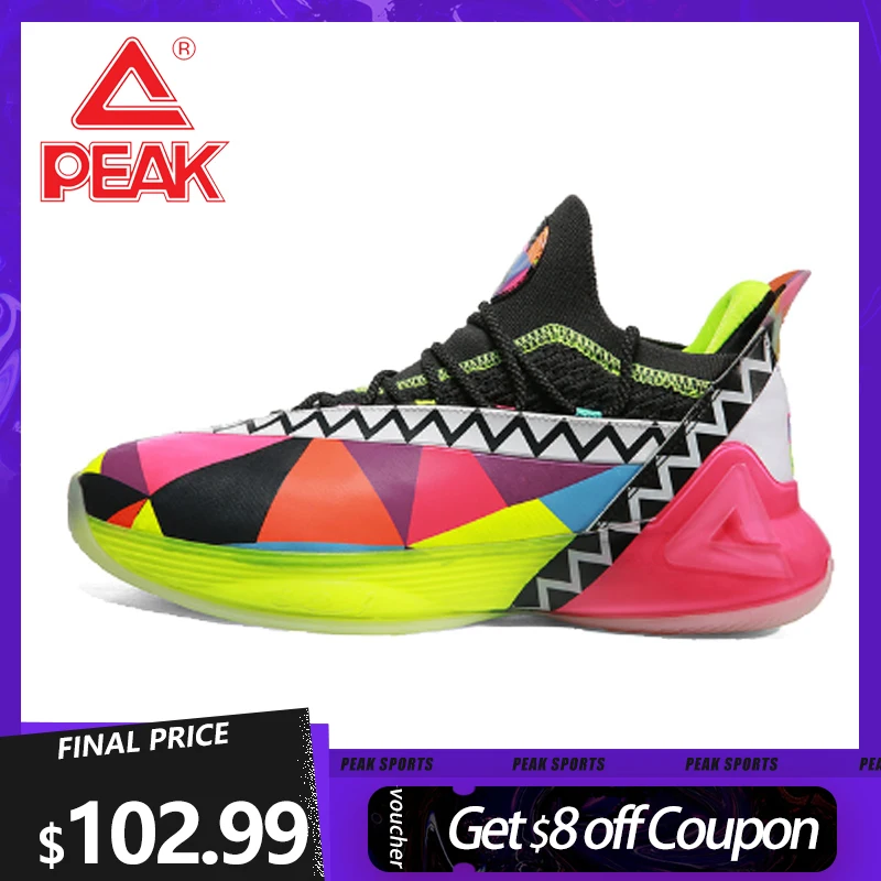 Пик Тони Паркер 7 TAICHI амортизирующие кроссовки для баскетбола мужские