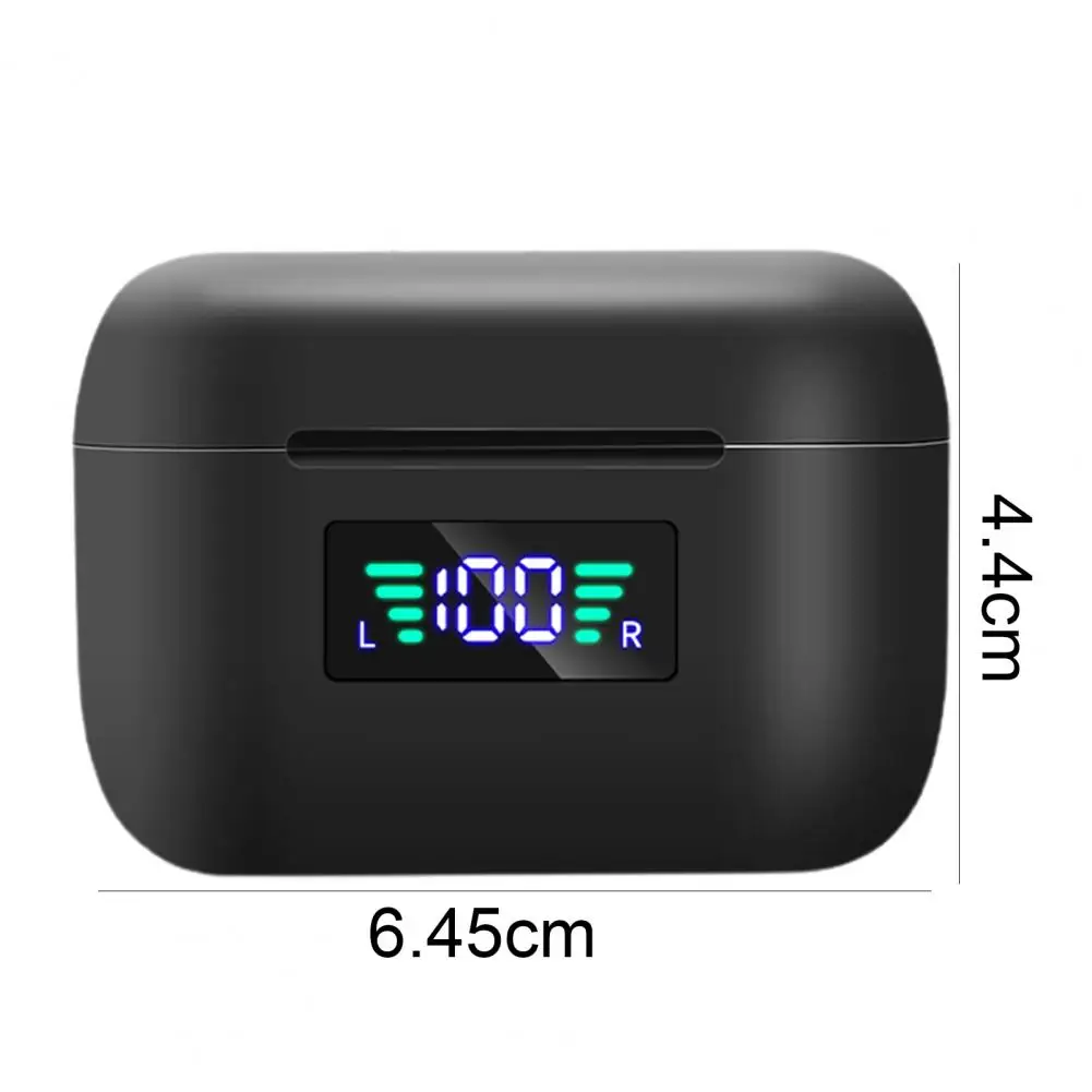 

T29 TWS Ear Plugs Portable Long Lasting Life Stereo Digital Display Earbuds Headset for Outdoor