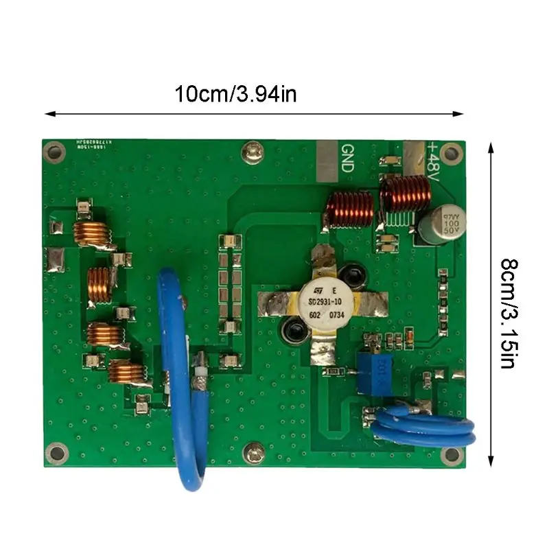 

27RA 150W 200W Max RF FM Transmitter Amplifier FM 70-120MHz Modulation Power Amplifier for Ham Radio Amplifier
