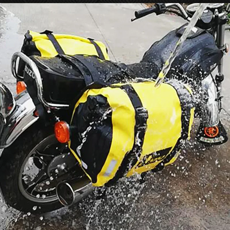 Moto rcycle Водонепроницаемый гонки шлем Дорожные сумки для заднего сиденья сумка