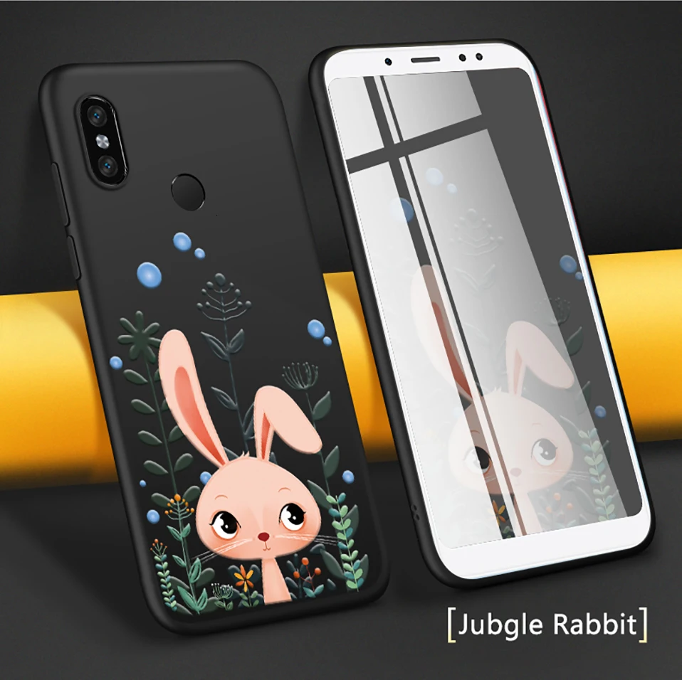 Милый мультяшный чехол для Xiao mi Red mi Note 5 6 Pro 6A, силиконовый чехол-бампер для Xiaomi mi 8 mi 9 A1 A2 Lite, красный чехол для mi Note 7