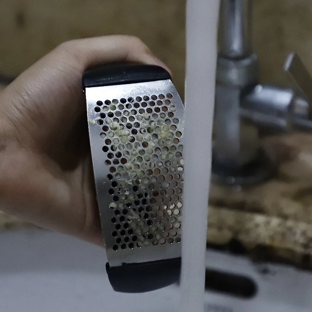 Ручной пресс для чеснока измельчитель из нержавеющей стали 1 шт. измельчения