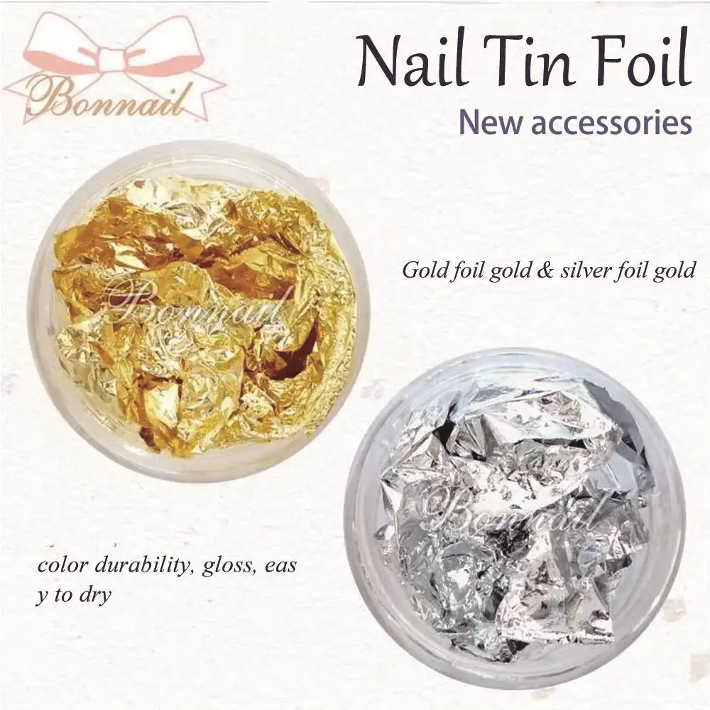 MIZHSE 1 коробка золотого и серебряного цвета нестандартной алюминиевой фольги