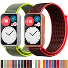 Ремешок нейлоновый для Huawei Watch FIT, браслет для смарт-часов, аксессуары для наручных часов Huawei Watch fit 2021
